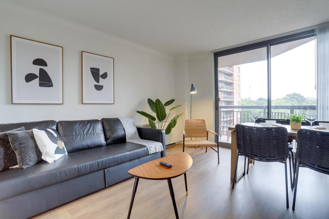 Modern & Charming Apt With Rooftop @Pentagon City Arlington Extérieur photo